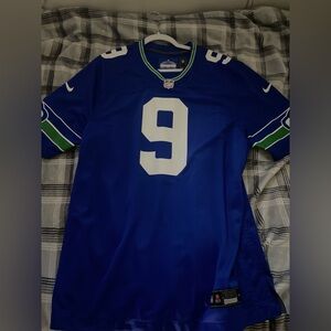 Seattle Seahawks Kenneth Walker III official NFL merch jersey.